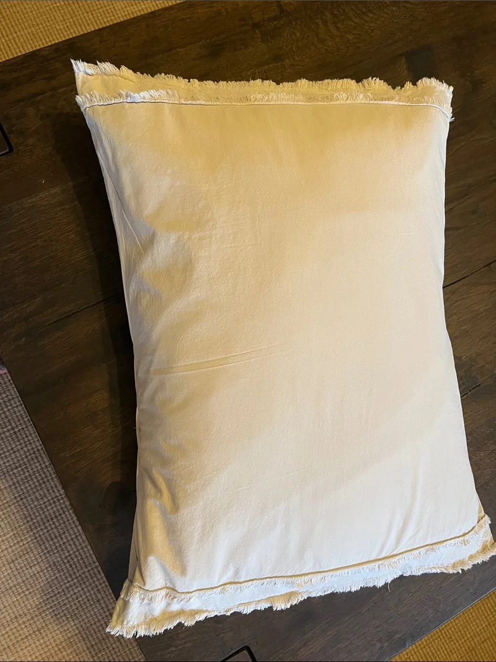 Crate and barrel eyelash sham